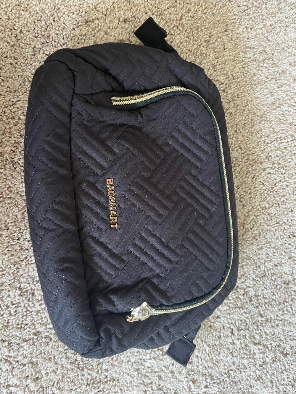 Black Makeup Bag